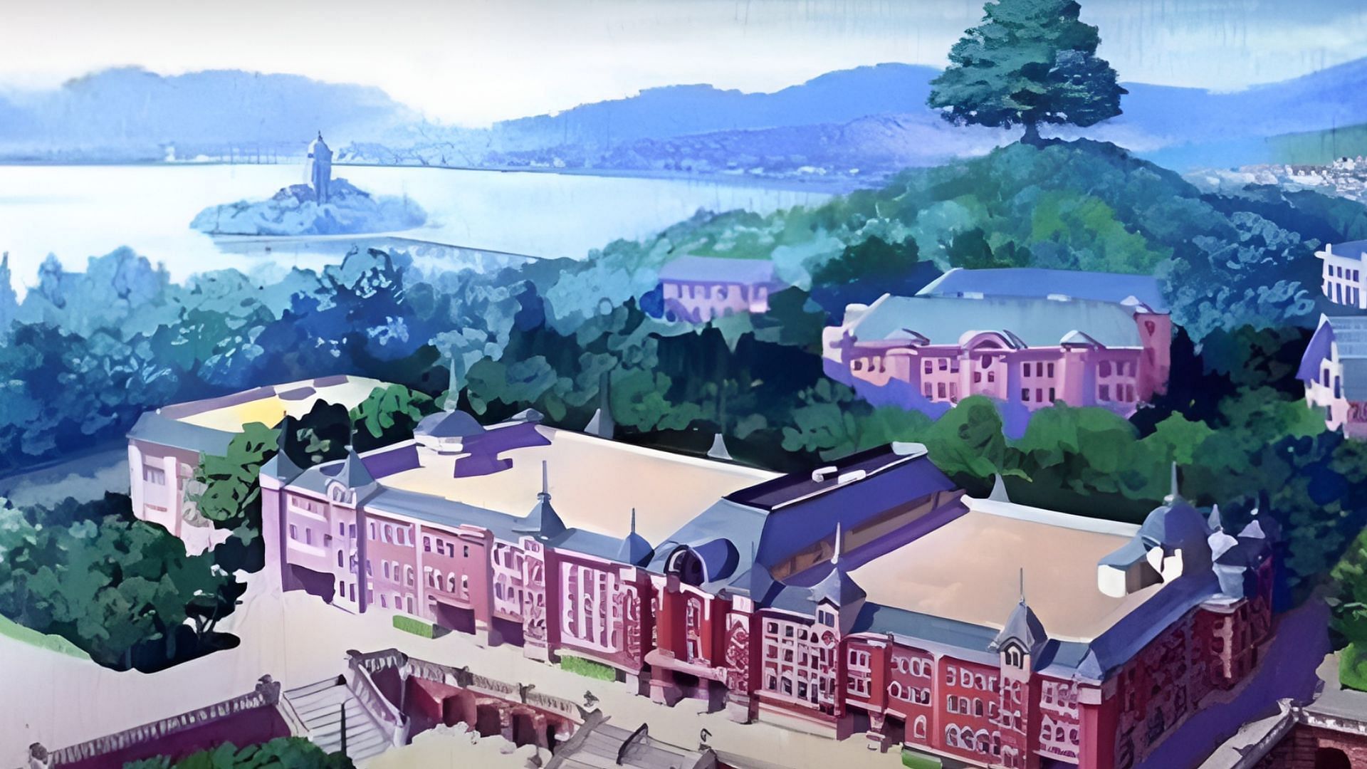Mahora Academy (Image via Xebec Studio)